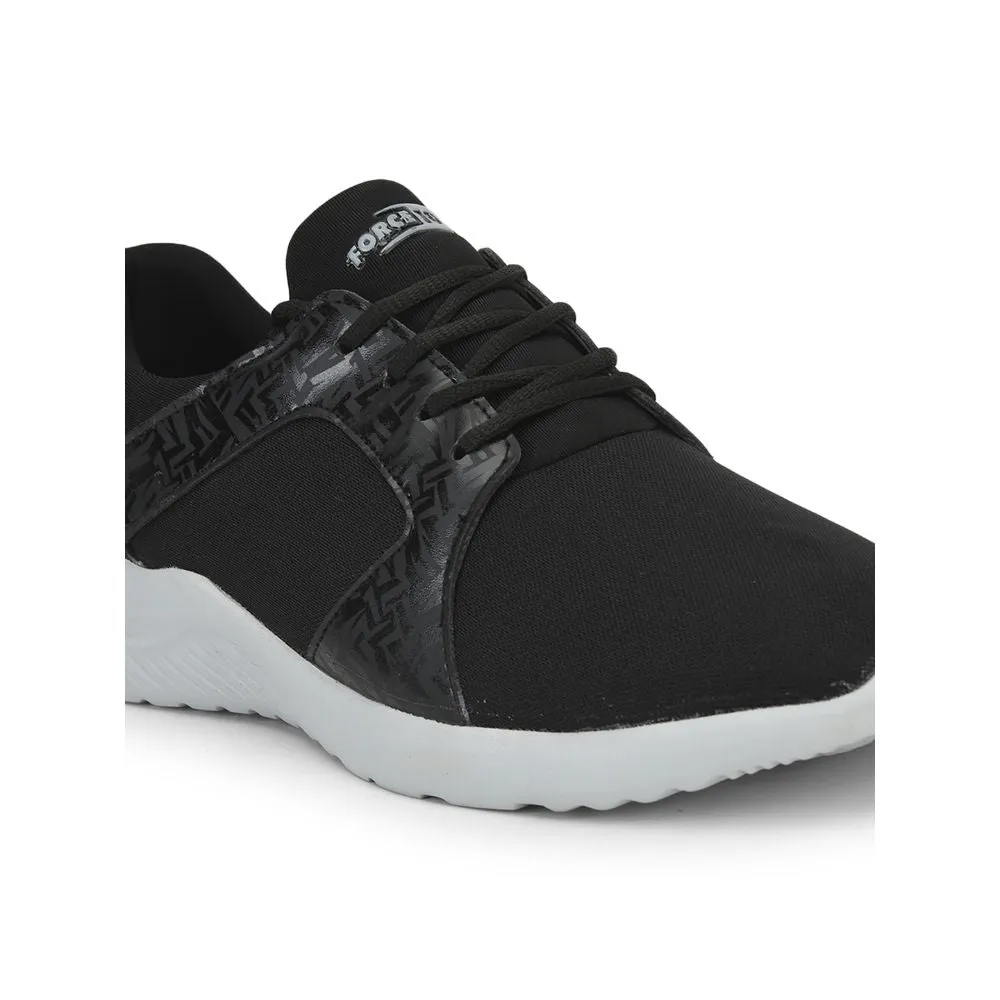 FORCE 10 Sports Lacing Shoe For Men (Black) PATRICK-E By Liberty