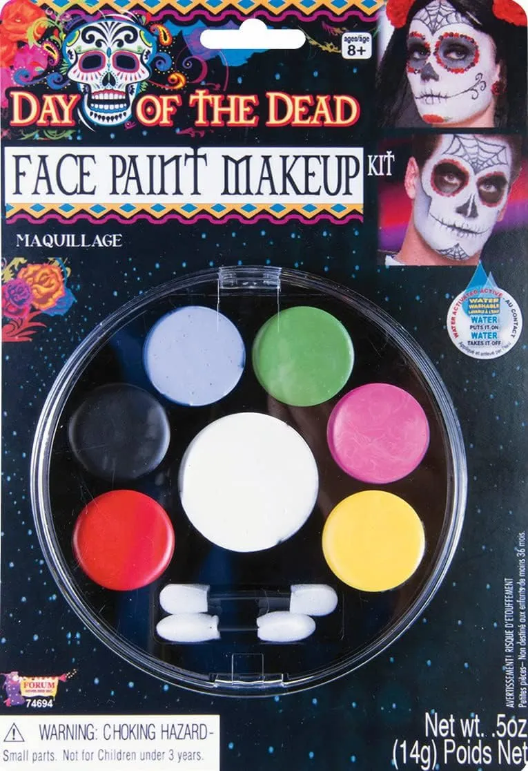 Forum Novelties Face Paint for Day of the Dead Costume