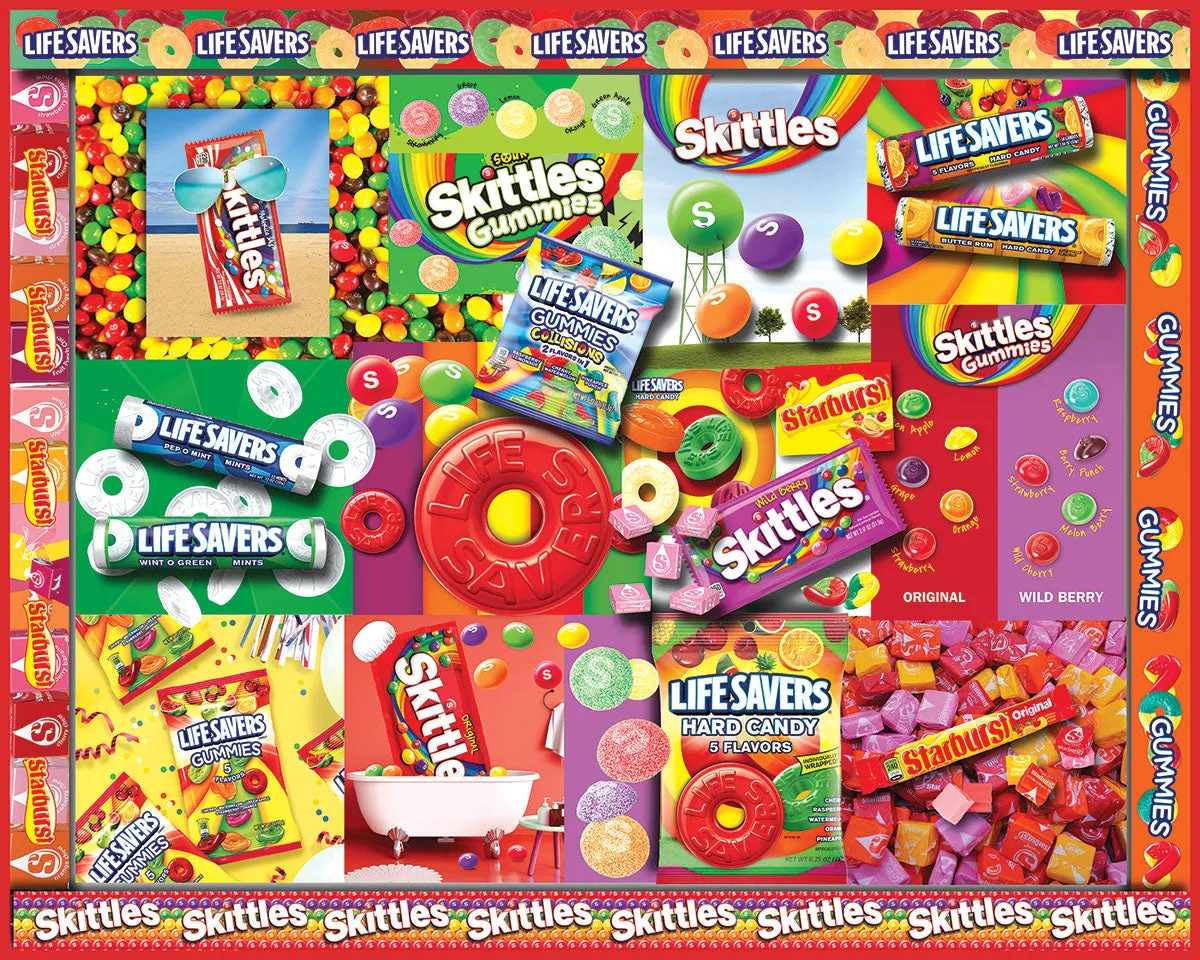 Fruity Candy (1918pz) - 1000 Piece Jigsaw Puzzle