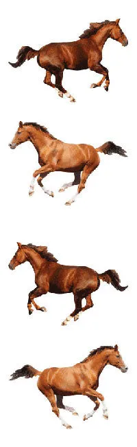 Galloping Horses Stickers