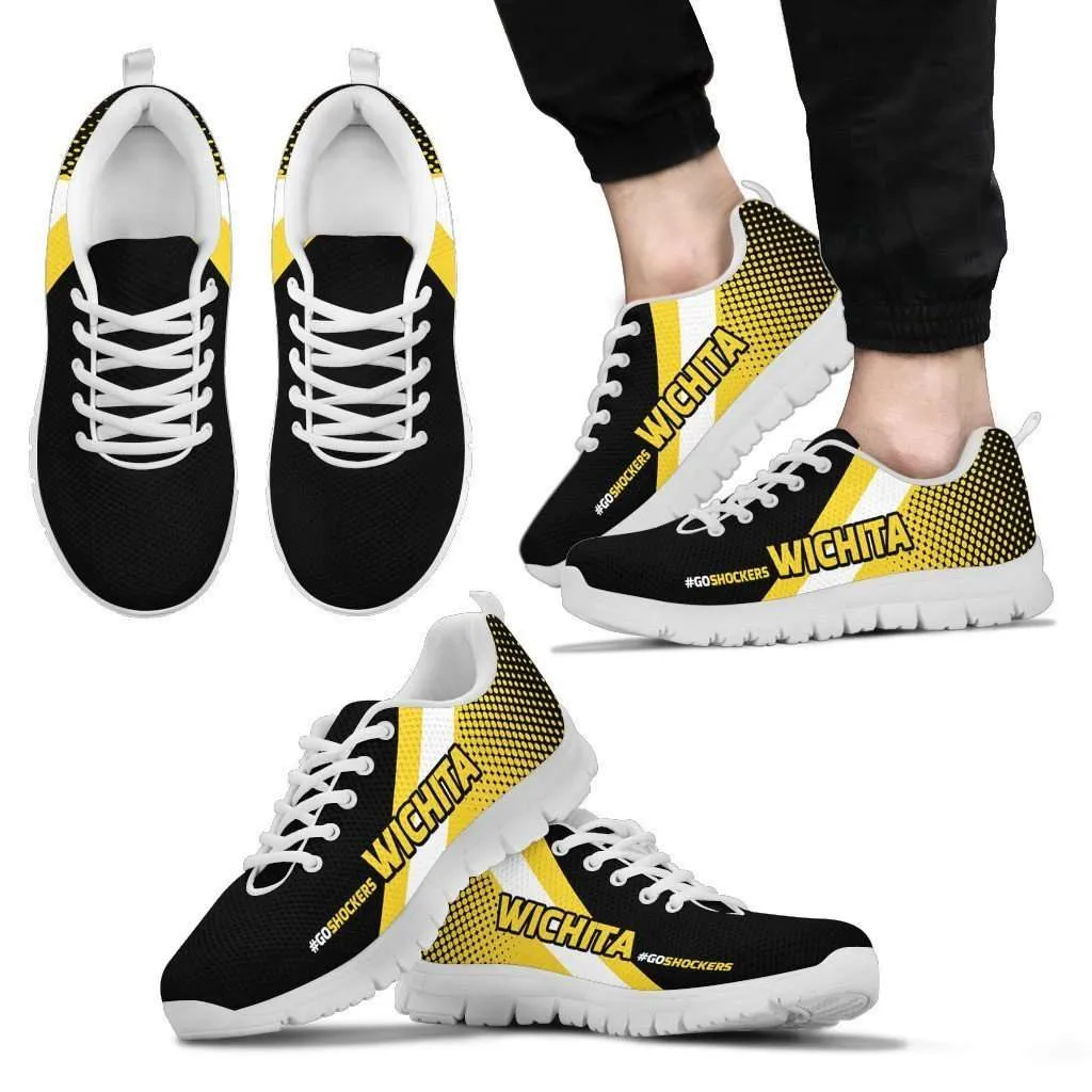 #GoShockers Wichita Fan Mesh Fabric Running Shoes v2