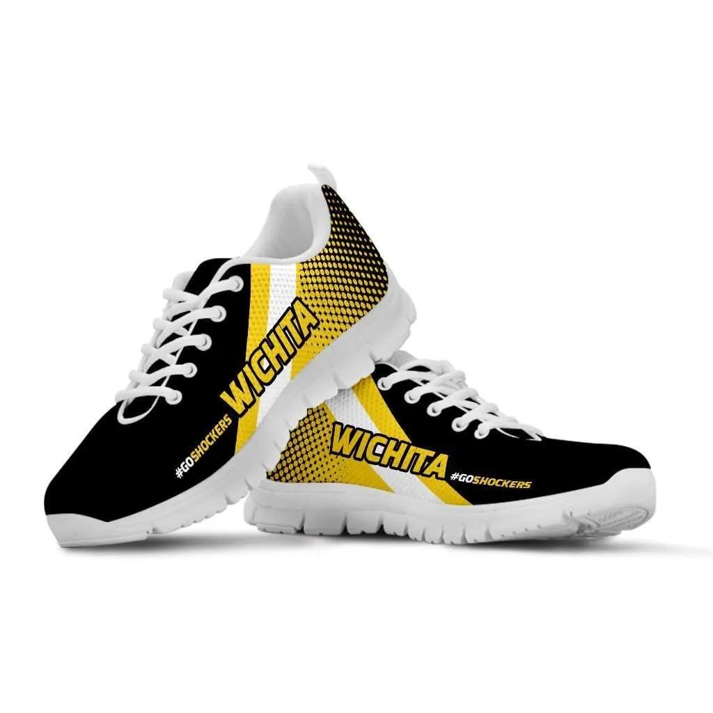 #GoShockers Wichita Fan Mesh Fabric Running Shoes v2