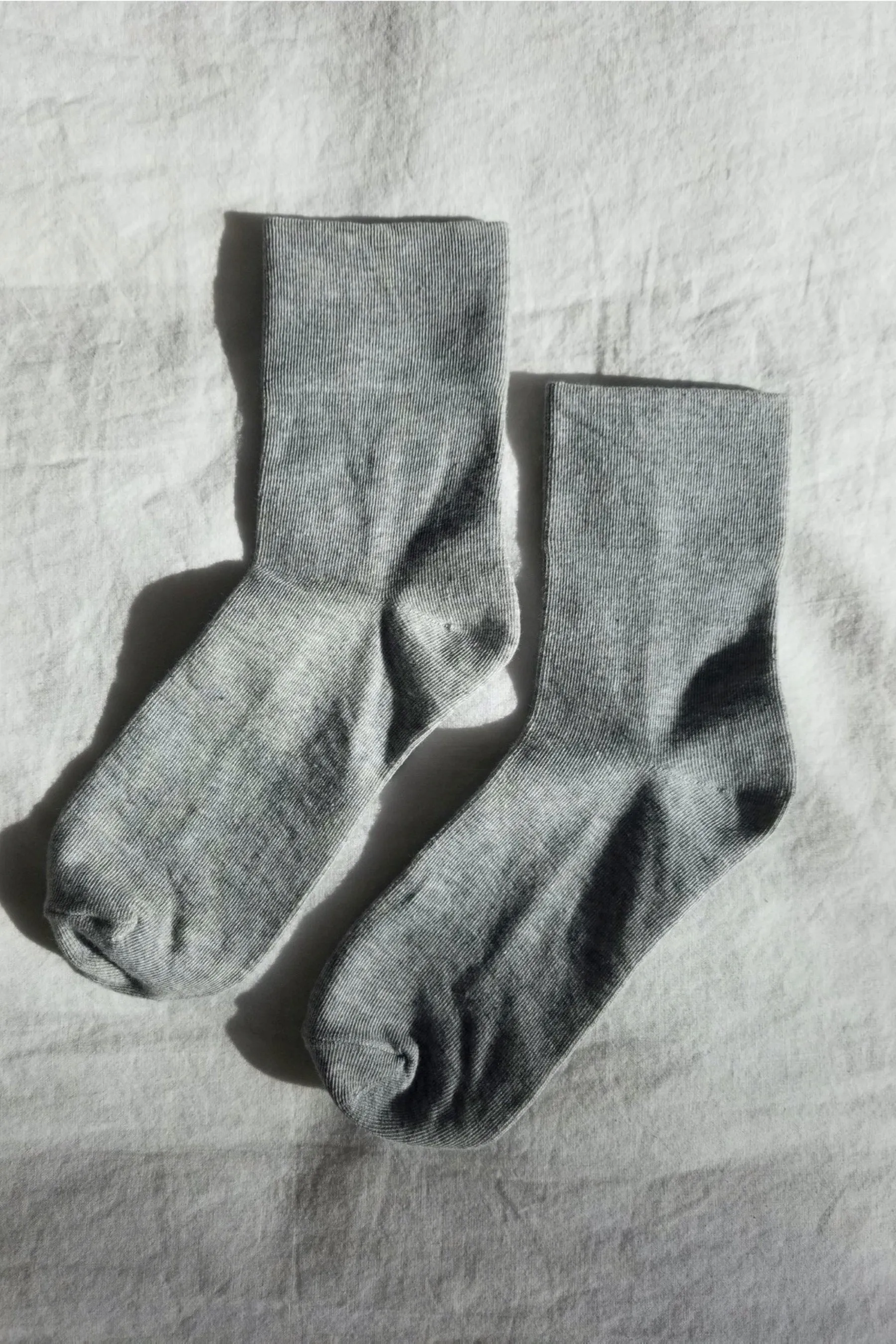 Heather Grey Sneaker Socks