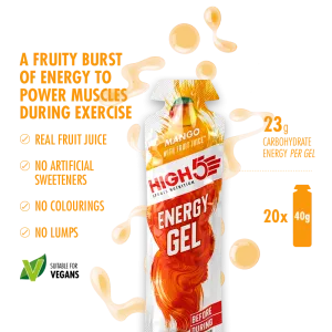 High 5 Energy Gel | Mango