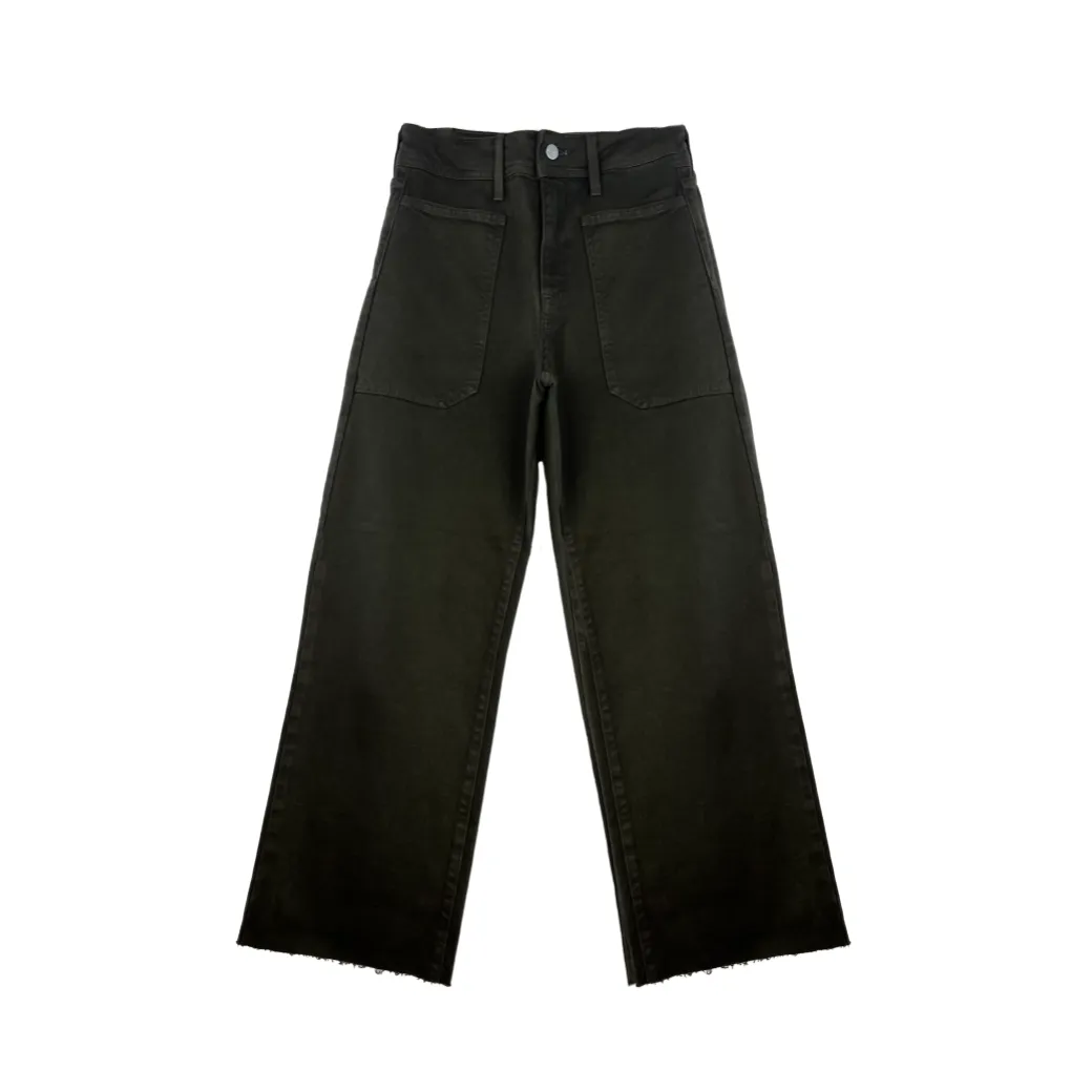 High Rise Sailor Jeans - Dark Olive