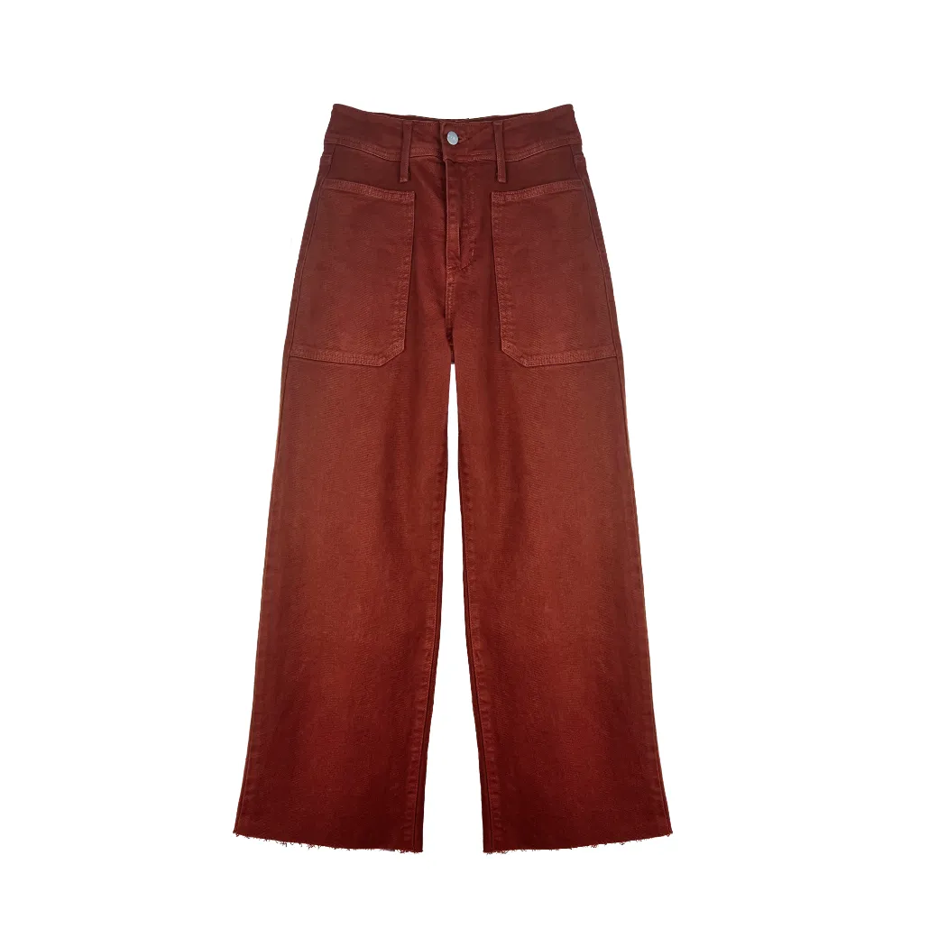 High Rise Sailor Jeans - Walnut