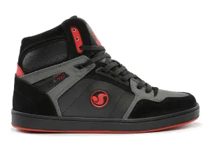 Honcho - Black Charcoal Red Suede