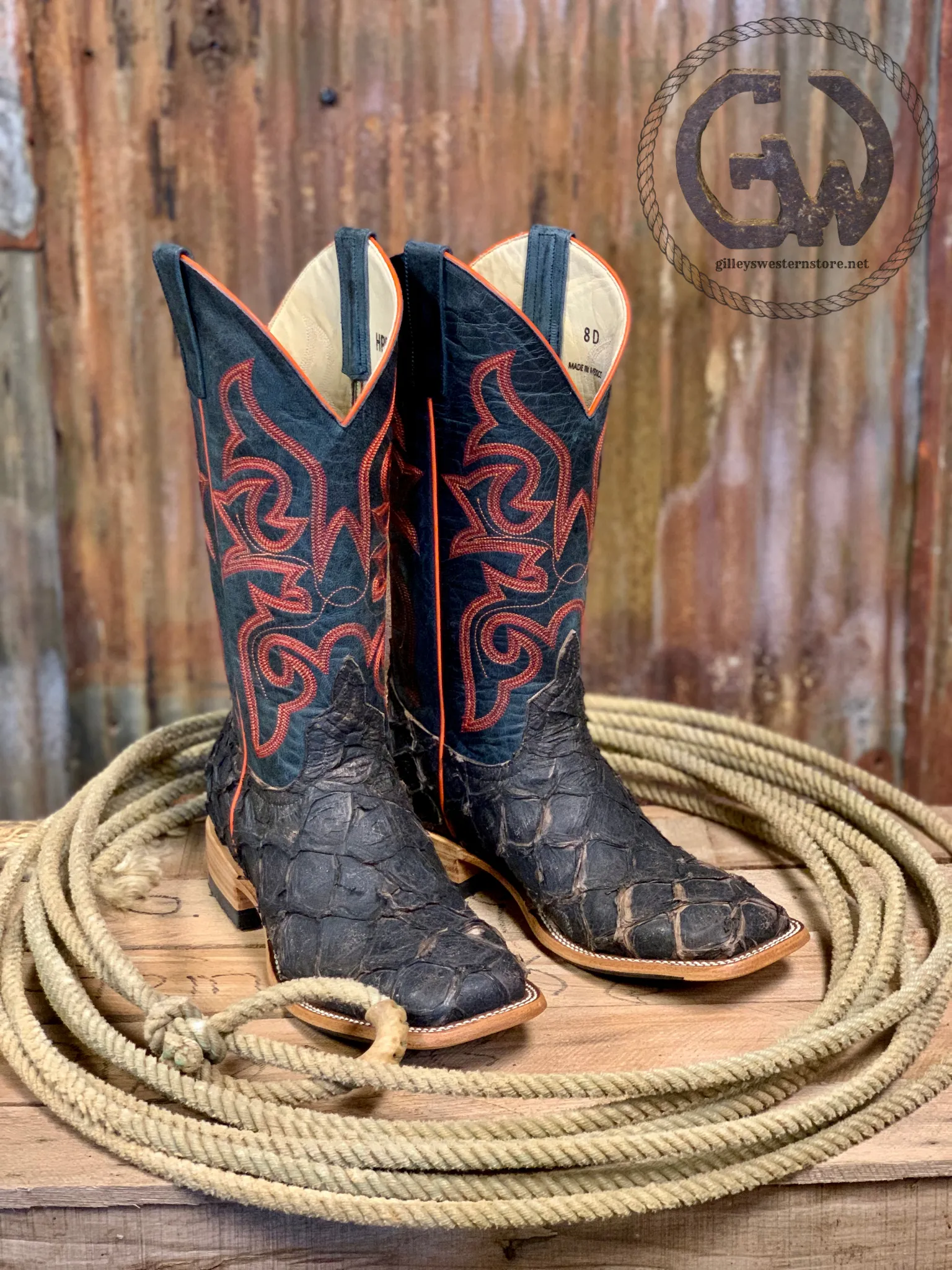 Horse Power Brazilian Big Bass Western Boot