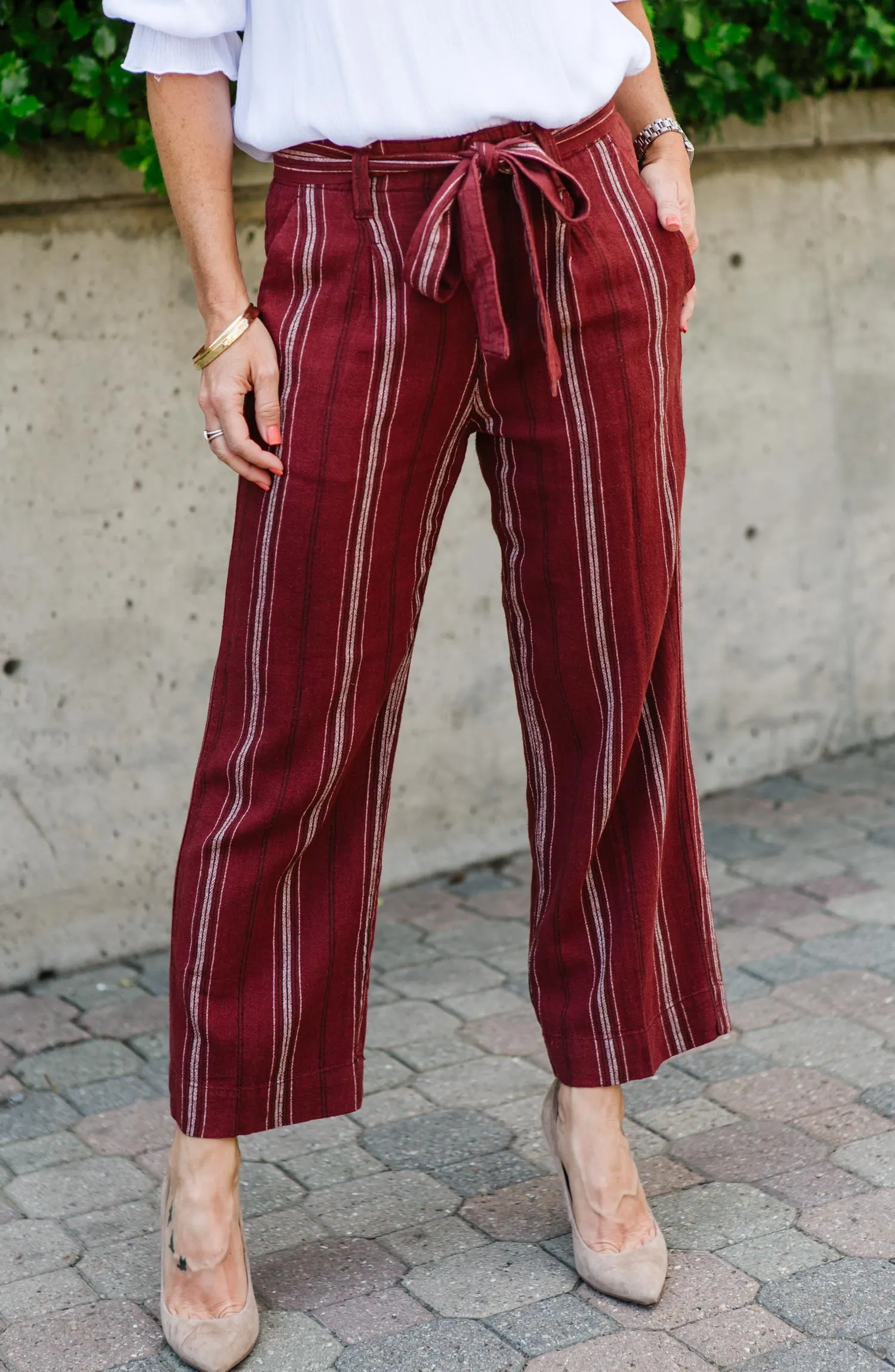 Inland Sashed Crop Pant FINAL SALE