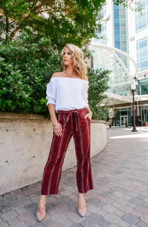 Inland Sashed Crop Pant FINAL SALE