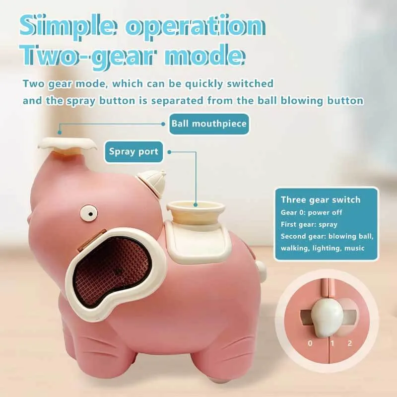 Interactive Elephant Crawling Toy