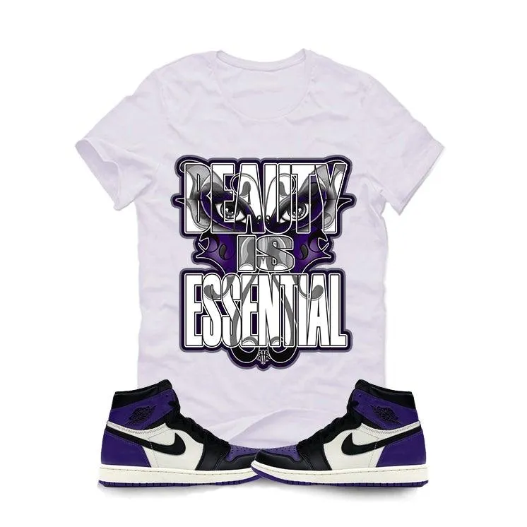 Jordan 1 Retro High purple/black White T (BEAUTY)