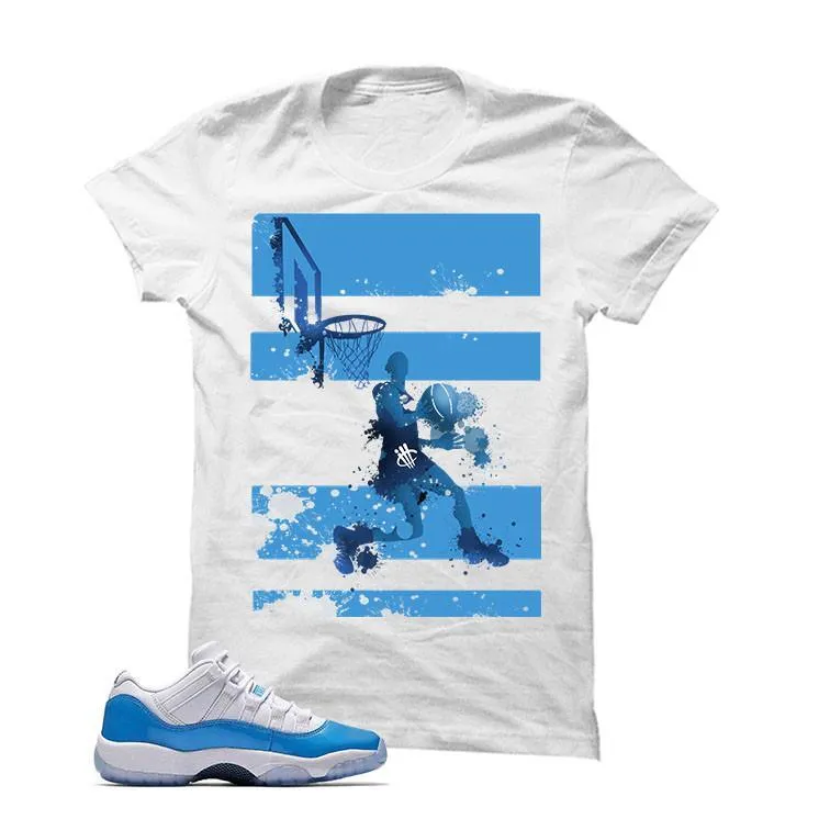 Jordan 11 Low Unc White T Shirt (Reverse Dunk)