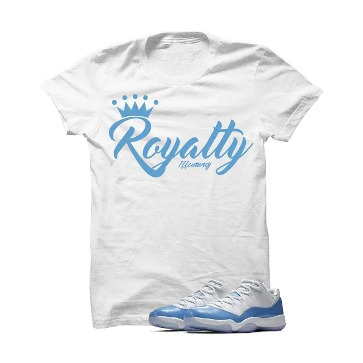 Jordan 11 Low Unc White T Shirt (Royalty)