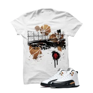 Jordan 12 Chinese New Year White T Shirt (B Court)