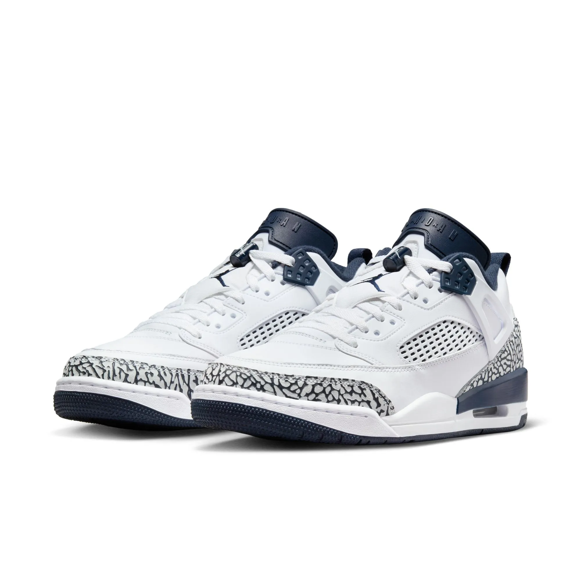 Jordan - Men - Spizike Low - White/Obsidian Platinum