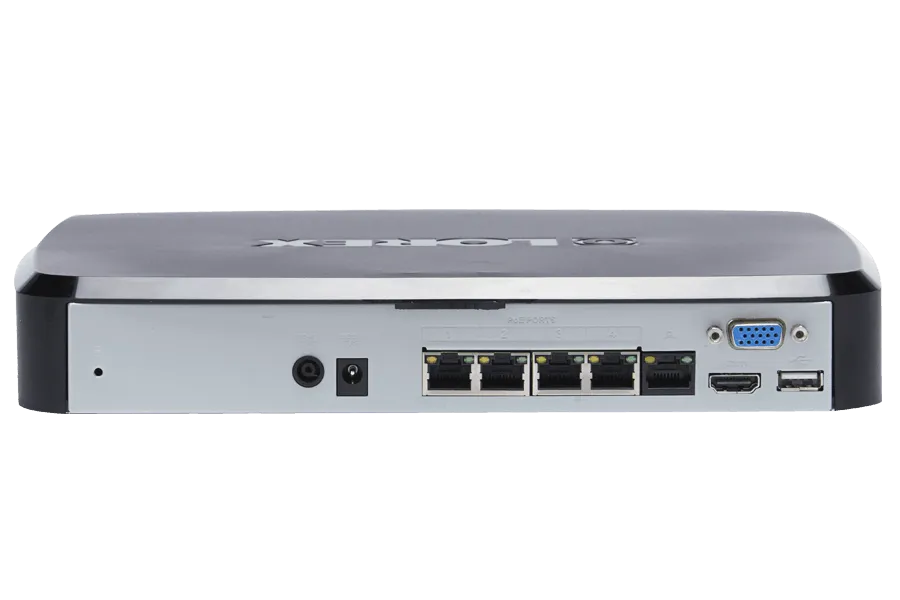 LNR100 Series 8-Channel Security NVR with Weatherproof HD IP Cameras