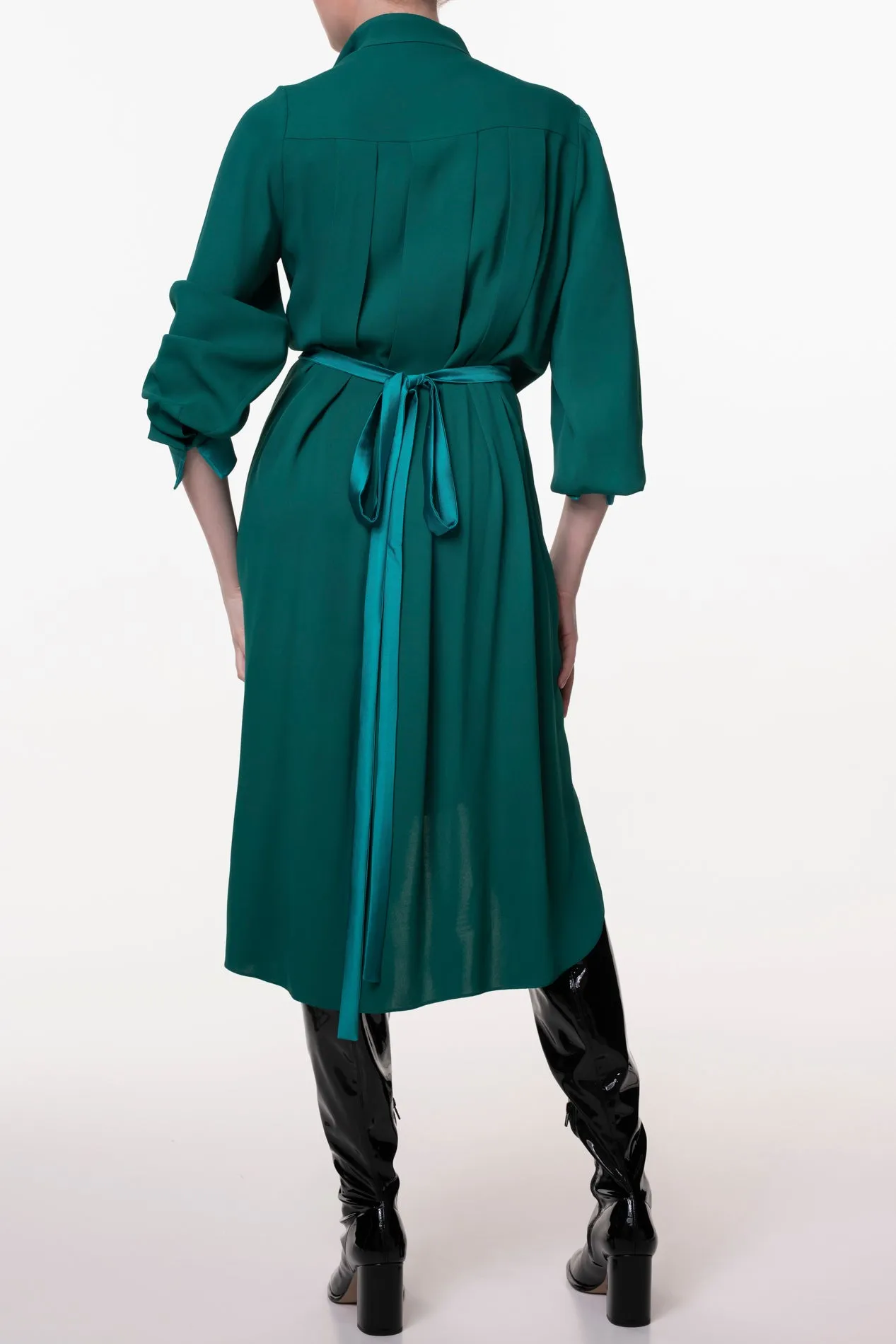 Lory Emerald Green Dress