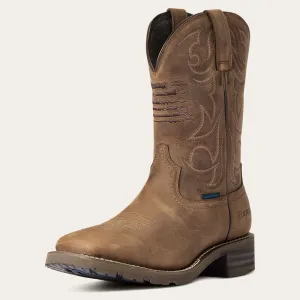 Men's Ariat Hybrid Patriot H2O Western Boot