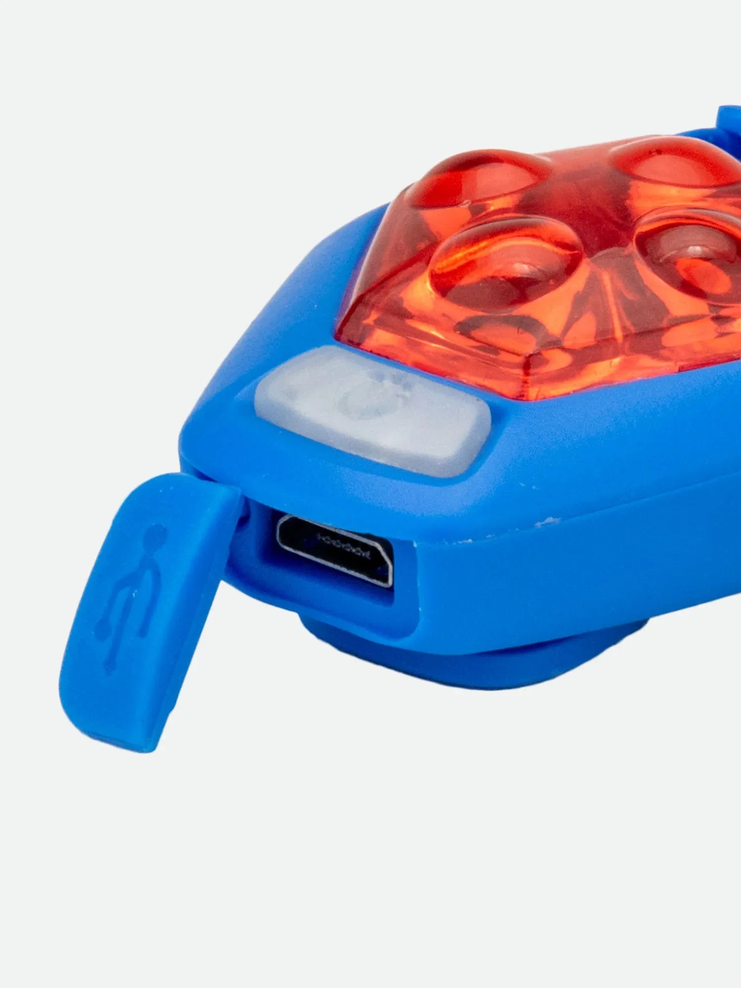 Nathan | HyperBrite RX Strobe | Rechargeable LED Clip Light | Blue Jewel