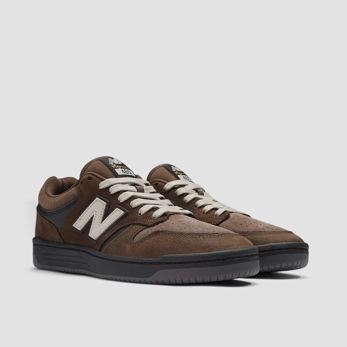 New Balance Numeric 480 Andrew Reynolds Shoes - Chocolate/Tan