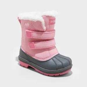 New - Toddler Girls' Denver Winter Boots - Cat & Jack Pink 9T