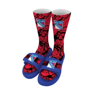 New York Rangers Distressed Sock Bundle