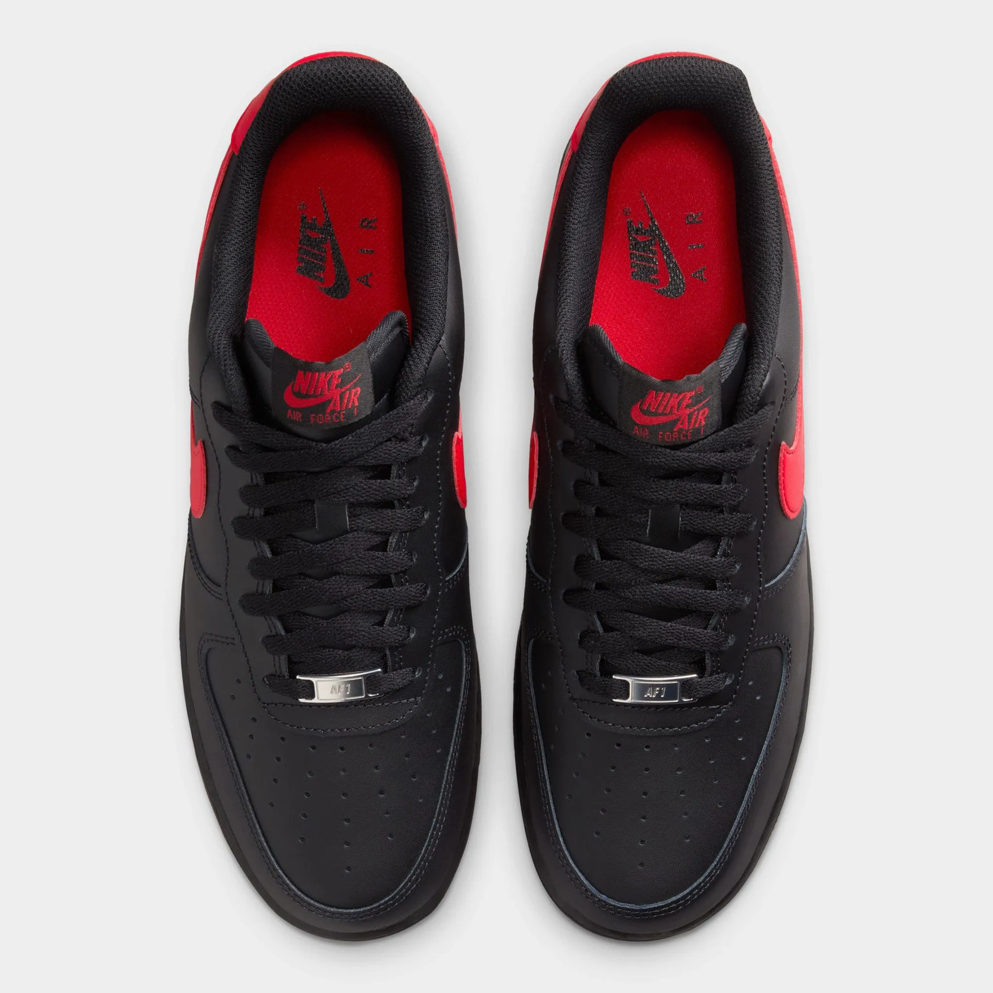 Nike Air Force 1 '07 Black / University Red - Black