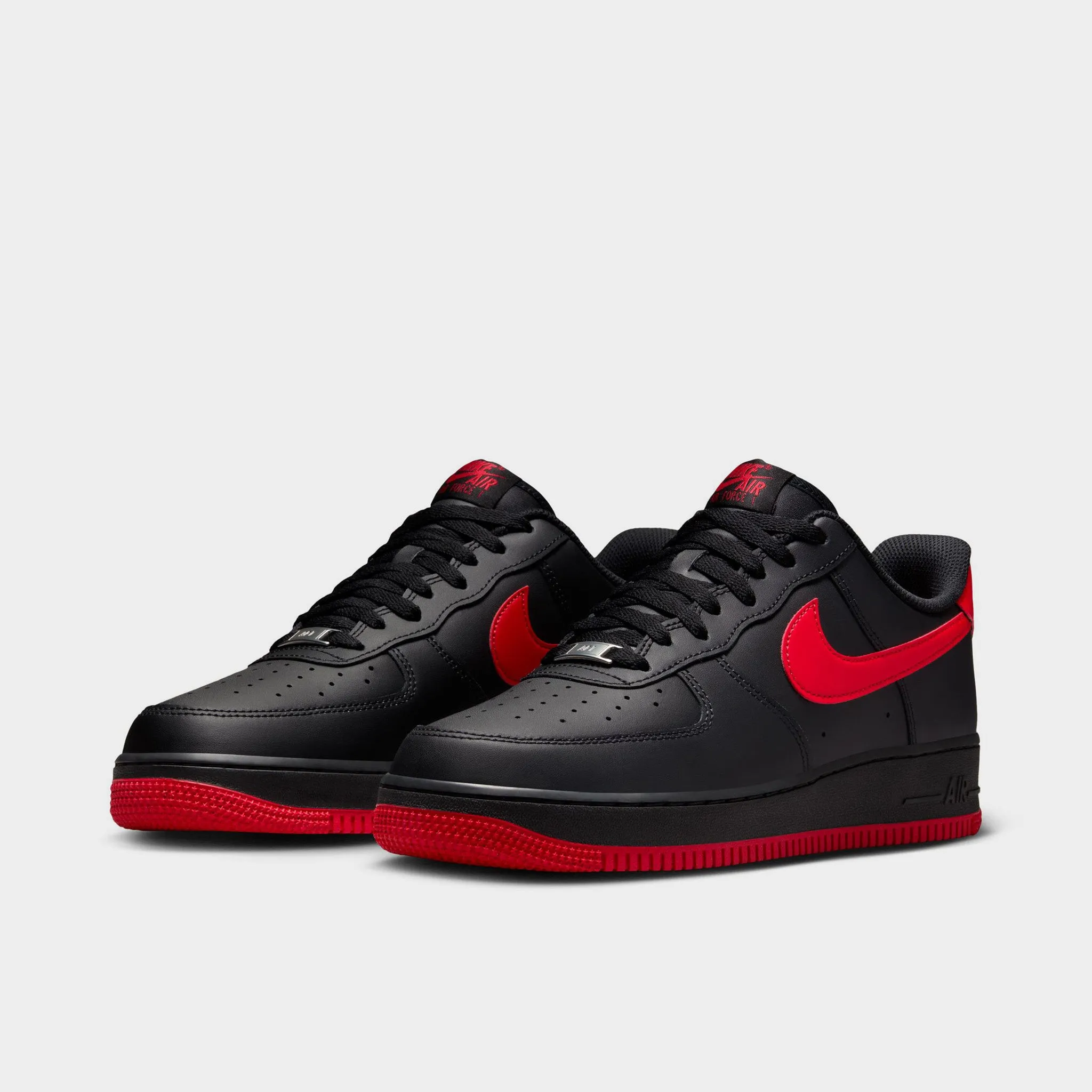 Nike Air Force 1 '07 Black / University Red - Black