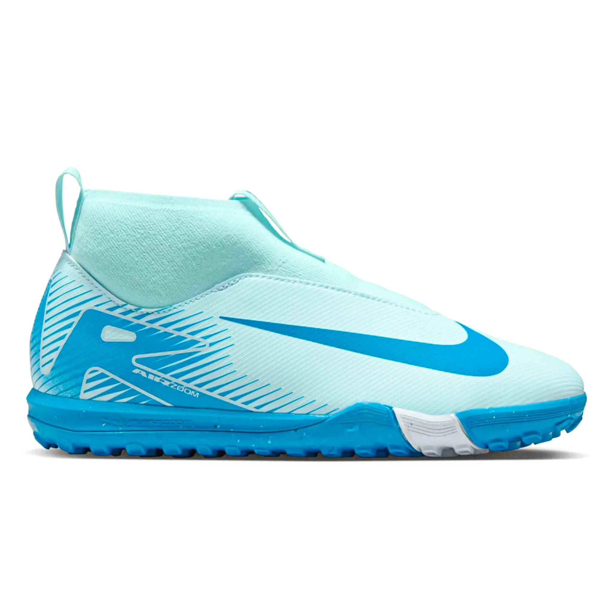 Nike Jr. Zoom Superfly 10 Academy Turf Soccer Shoes (Glacier Blue/Blue Orbit)