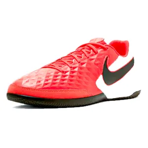 Nike Legend Academy 8 IC Indoor Court Soccer Shoes (Laser Crimson/Black/White)