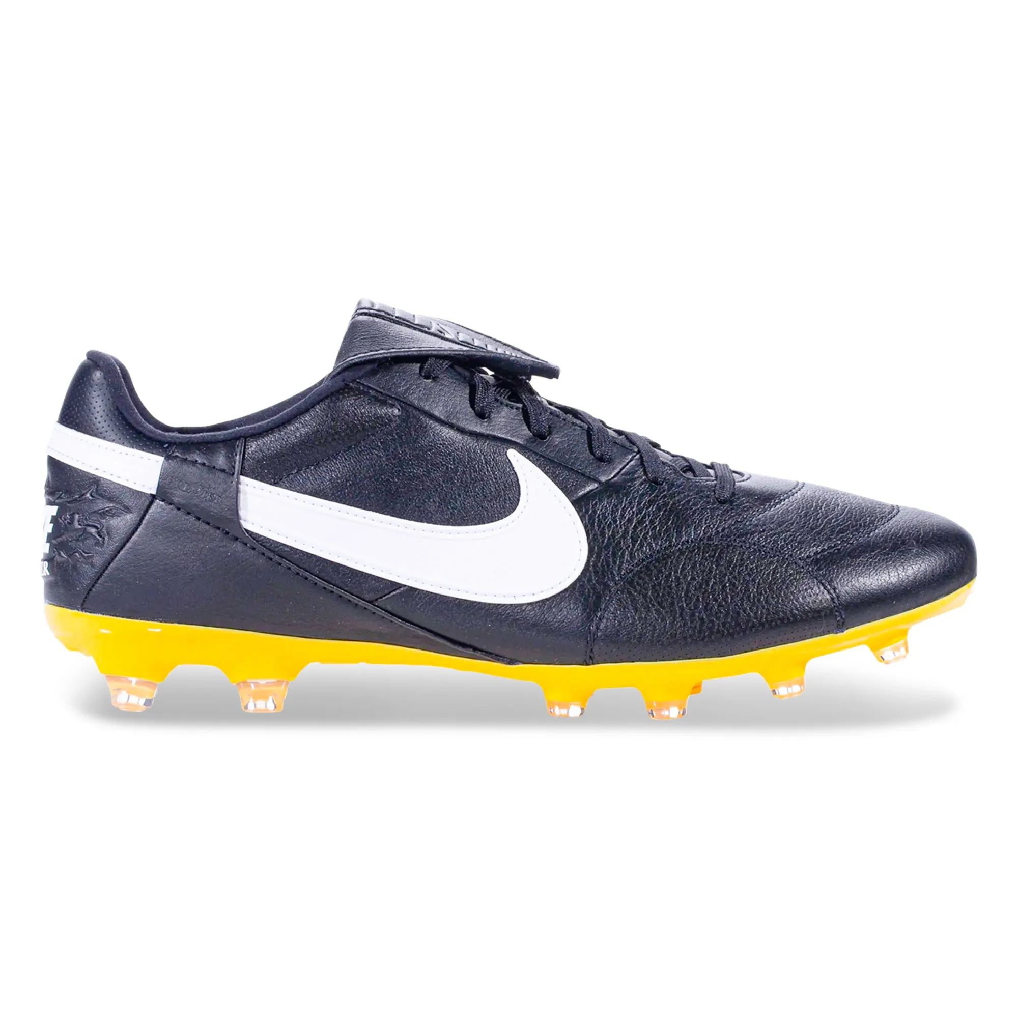 Nike Premier III FG Soccer Cleats (Black/White-Amarillo)