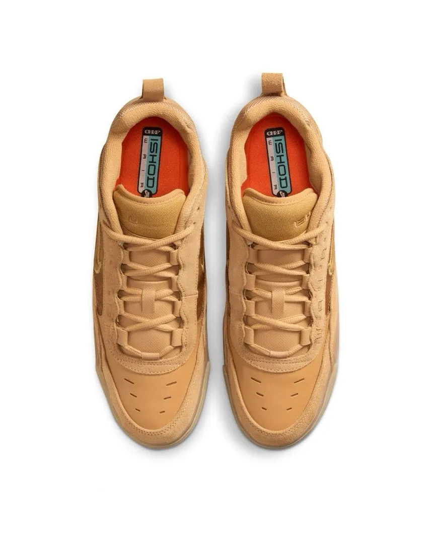 Nike SB Ishod Air Max - Flax / Wheat - Flax - Safety Orange