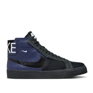 Nike SB Zoom Blazer Mid PRM Midnight Navy/Black Sale