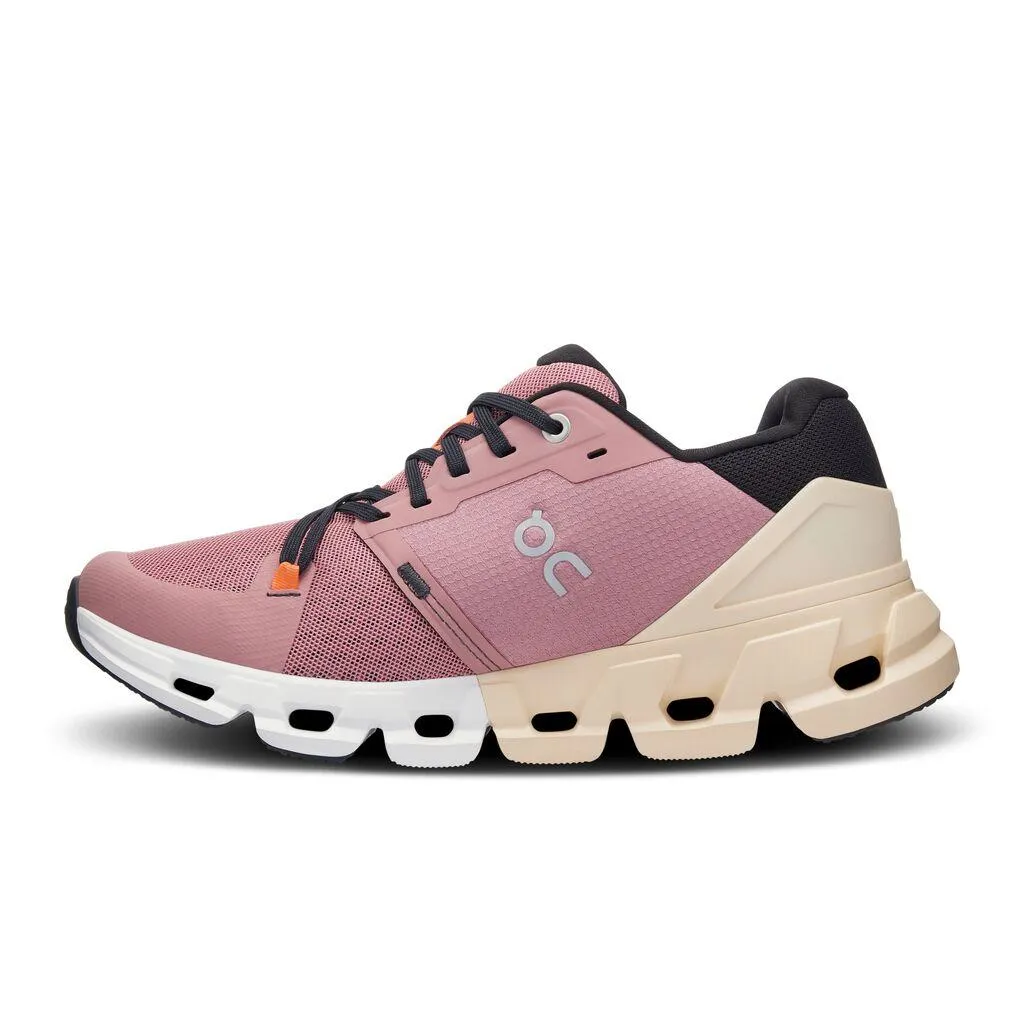 On Running Women's Cloudflyer 4 Shoes - Dustrose / Sand