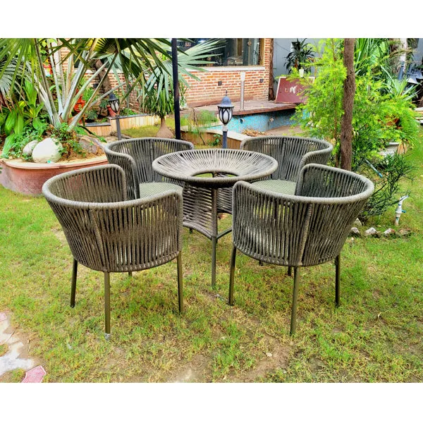 Outdoor Furniture Braided & Rope Coffee Set - Deck - Ready Stock Sale