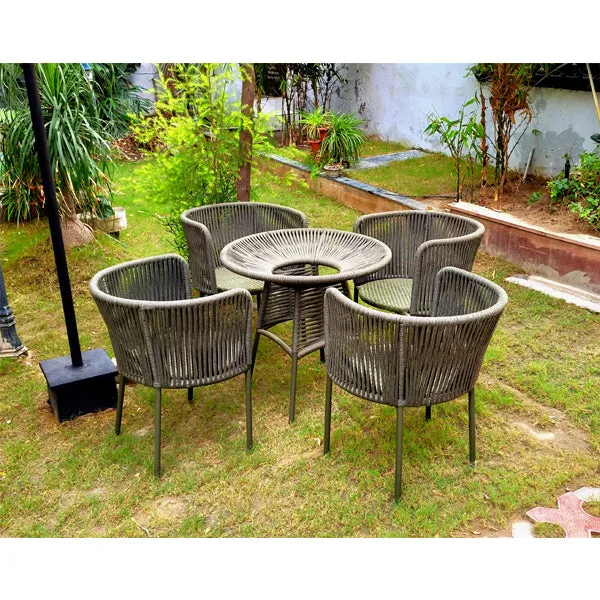 Outdoor Furniture Braided & Rope Coffee Set - Deck - Ready Stock Sale