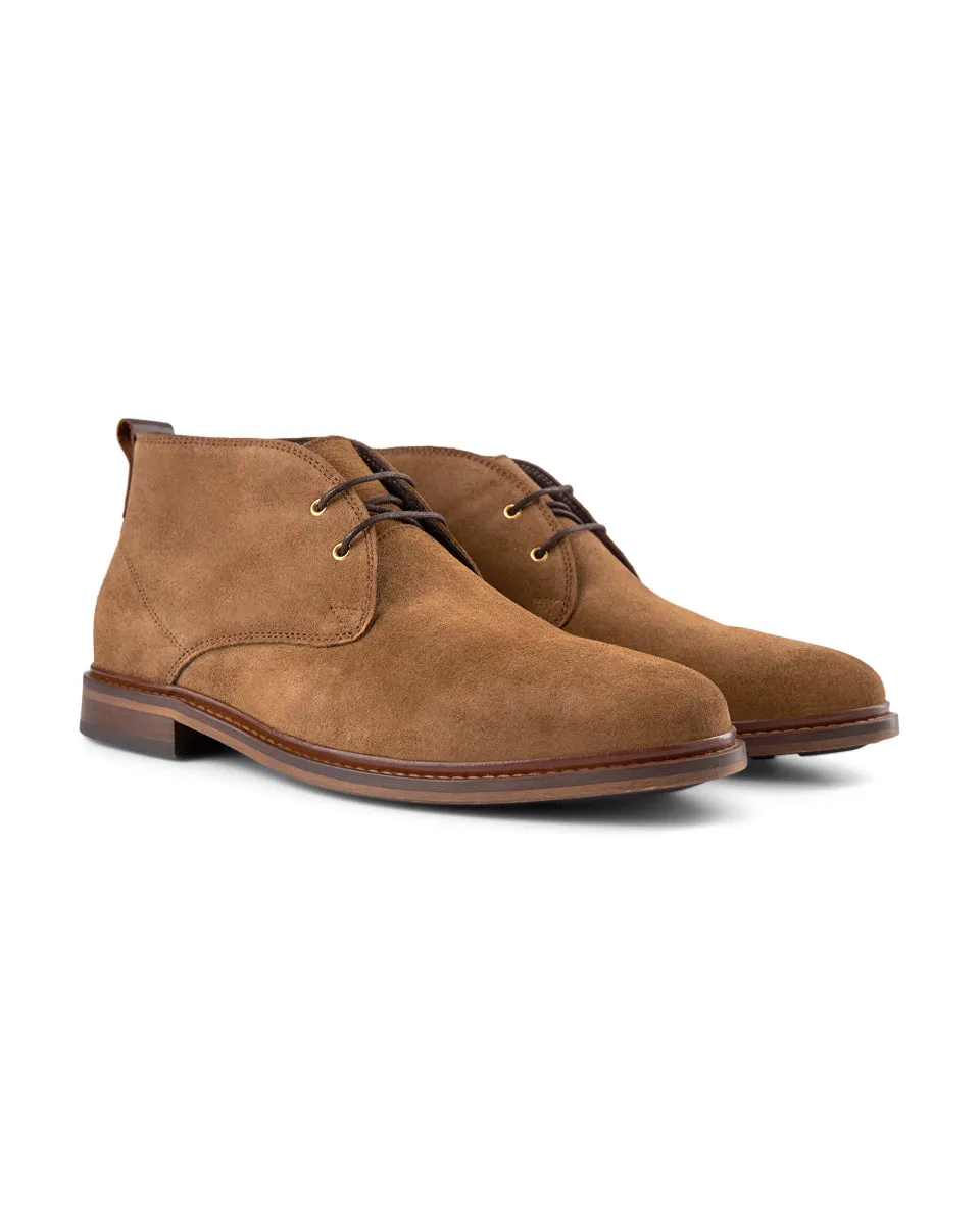 Phoenix Suede Chukka Boot - TOBACCO