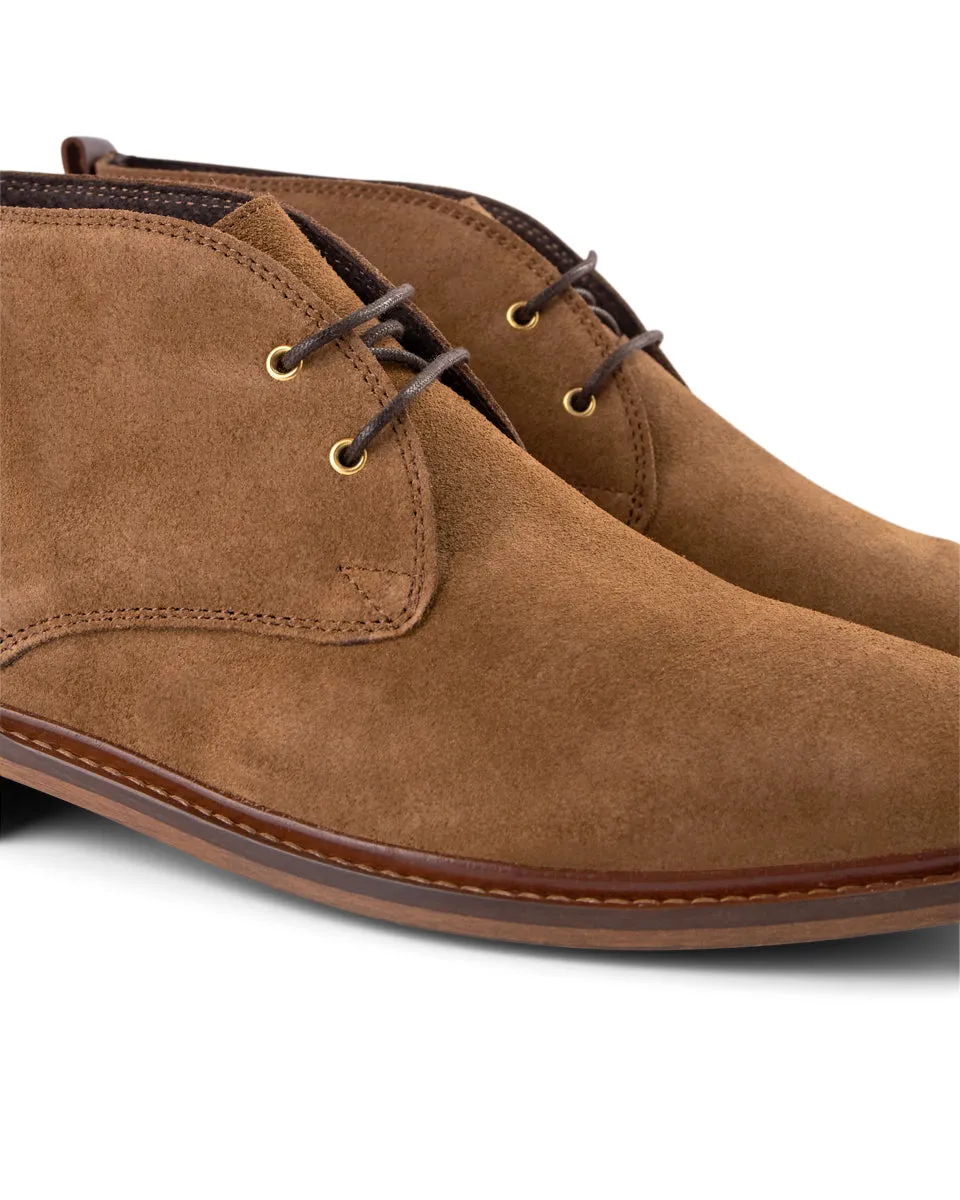 Phoenix Suede Chukka Boot - TOBACCO