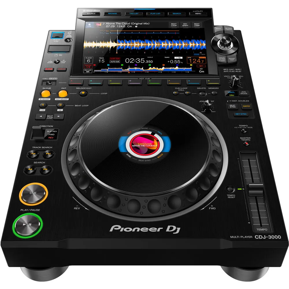 Pioneer DJ CDJ-3000 High-Resolution Pro-DJ Multiplayer 100-240V