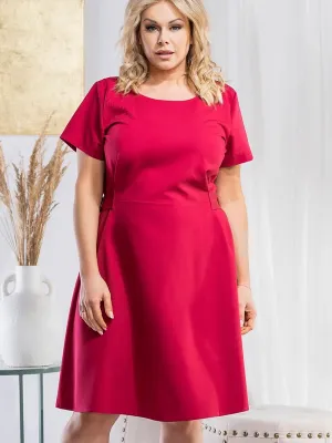 Plus size dress model 178532 Karko