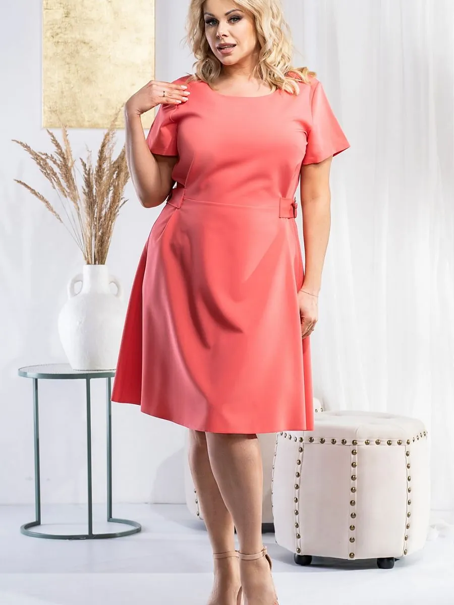 Plus size dress model 178533 Karko