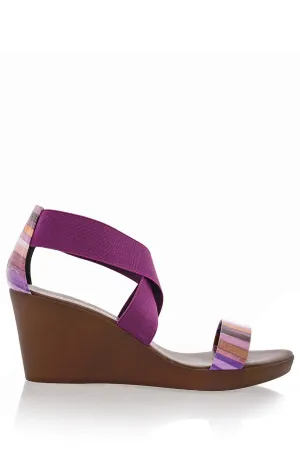 RAINBOW Purple Wedges