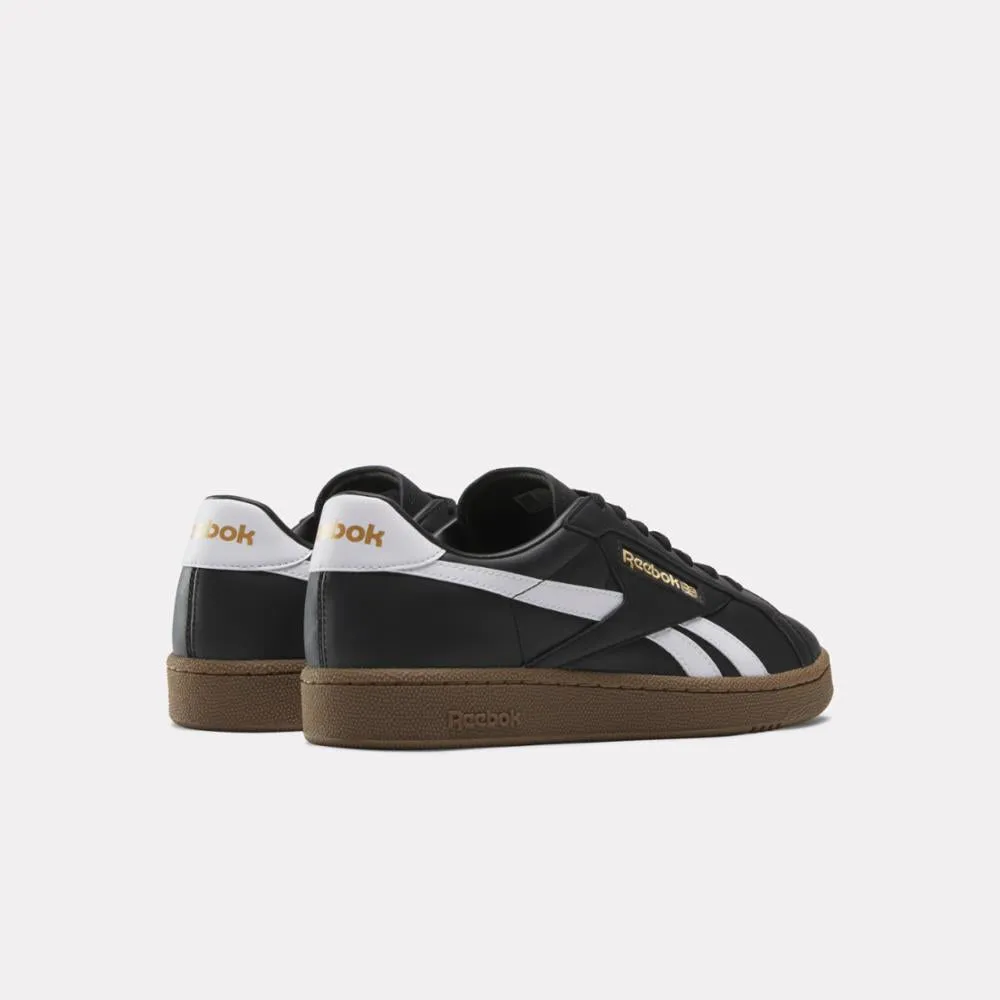 Reebok Footwear Men Club C Grounds UK Shoes BLACK/WHITE/GUM