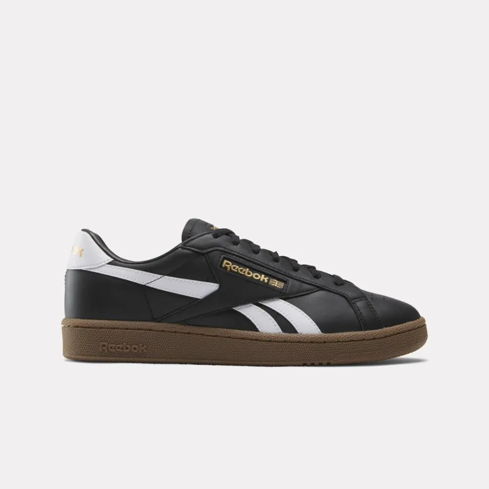 Reebok Footwear Men Club C Grounds UK Shoes BLACK/WHITE/GUM