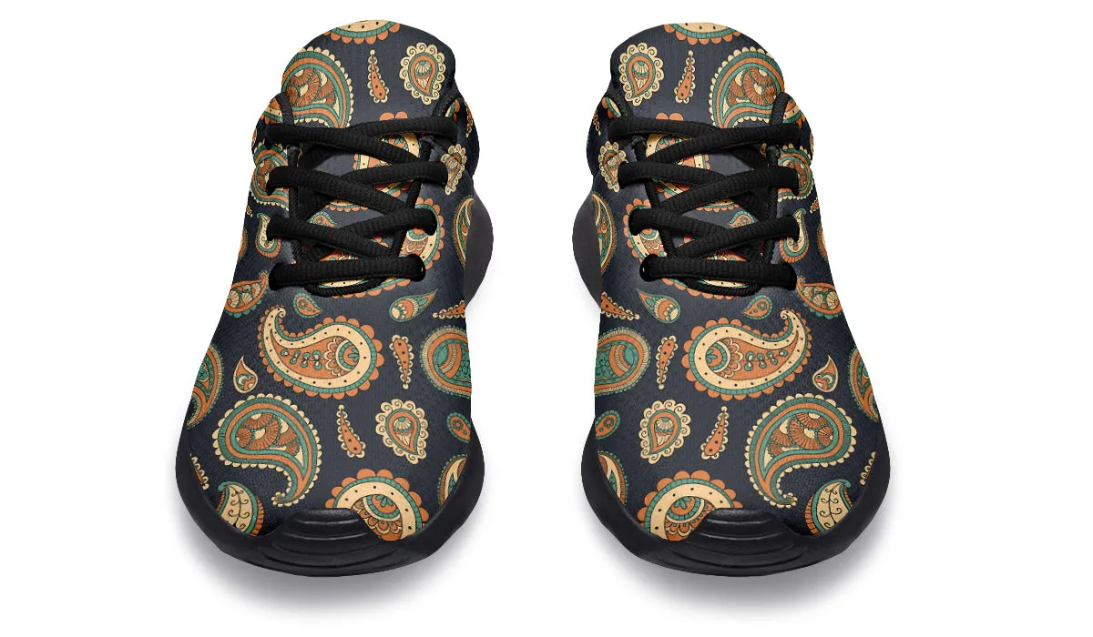 Retro Paisley Sneakers