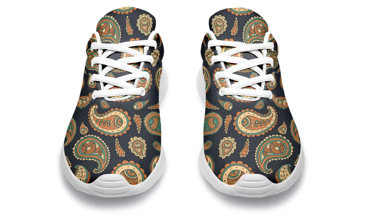 Retro Paisley Sneakers