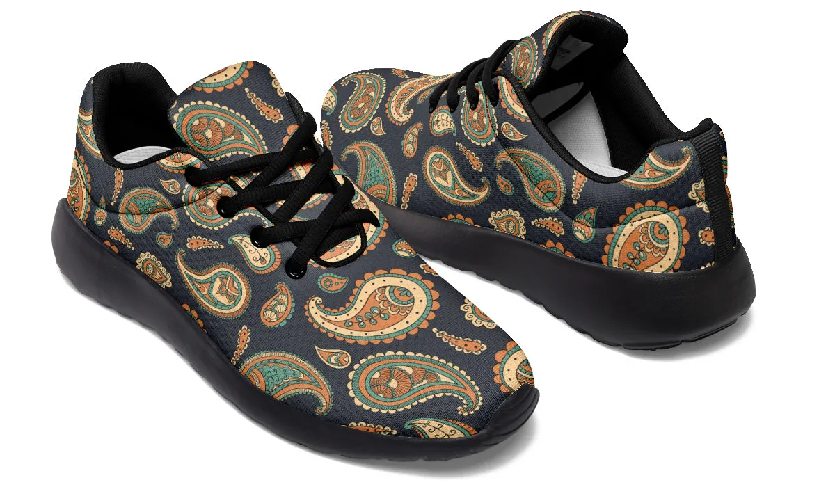 Retro Paisley Sneakers