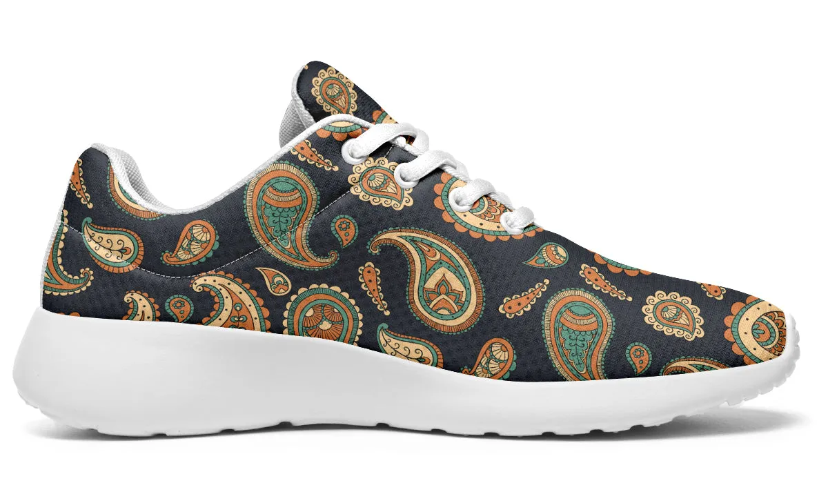 Retro Paisley Sneakers