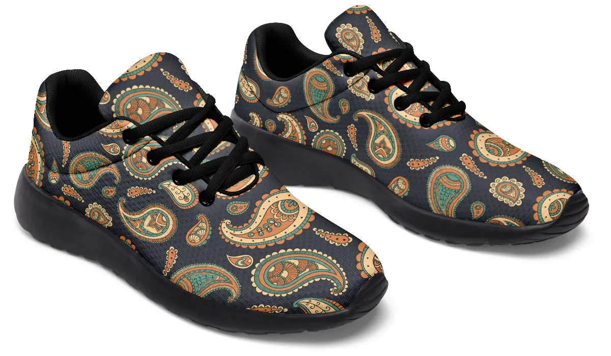 Retro Paisley Sneakers